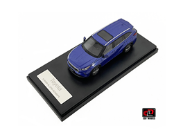 1-64 Toyota Highlander Diecast model car- Blue color